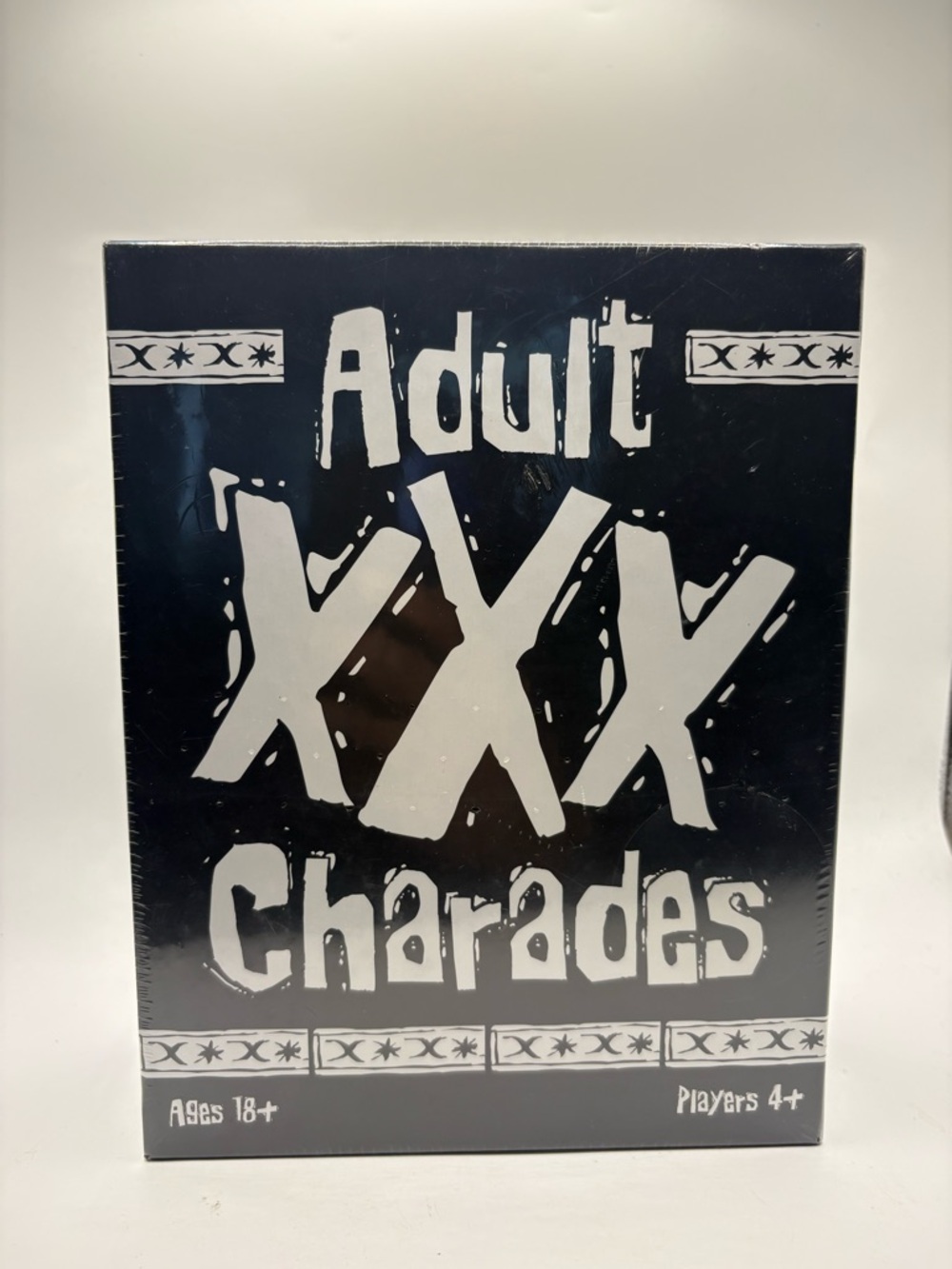 Adult XXX Charades Game - Black & White